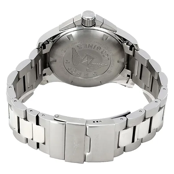 Đồng Hồ Nam Longines L3.843.4.56.6 Màu Bạc Đen