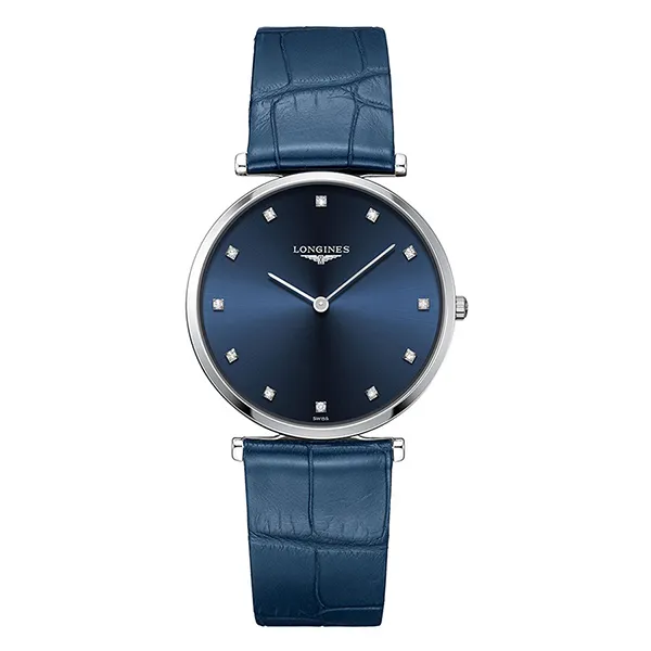 Đồng Hồ Nam Longines La Grande Classic L4.766.4.97.2 Màu Xanh Lam