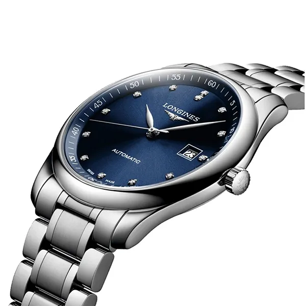 Đồng Hồ Nam Longines Master Automatic Watch L2.793.4.97.6 Màu Bạc/Xanh