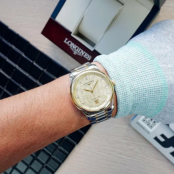 Đồng Hồ Nam Longines Master L2.628.5.38.7 Màu Vàng Bạc - Đồng hồ - Vua Hàng Hiệu