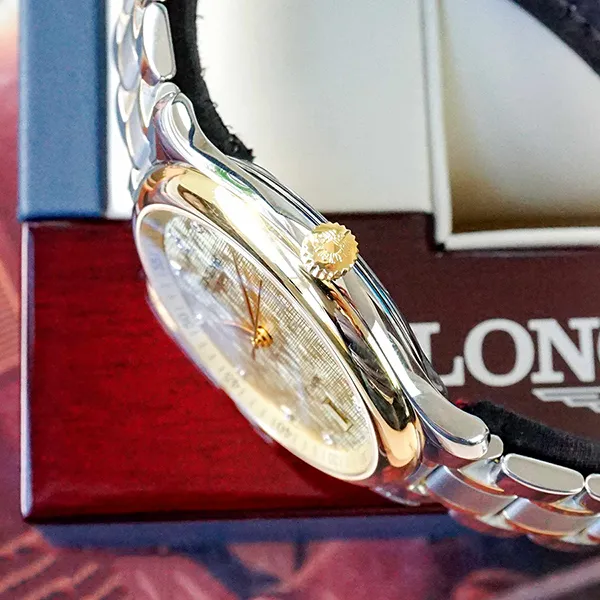 Đồng Hồ Nam Longines Master L2.628.5.38.7 Màu Vàng Bạc - Đồng hồ - Vua Hàng Hiệu