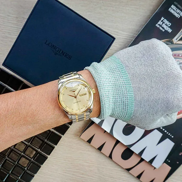 Đồng Hồ Nam Longines Master L2.755.5.37.7 Màu Vàng Bạc