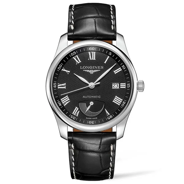 Đồng Hồ Nam Longines Master L2.908.4.51.7 Màu Đen - Đồng hồ - Vua Hàng Hiệu