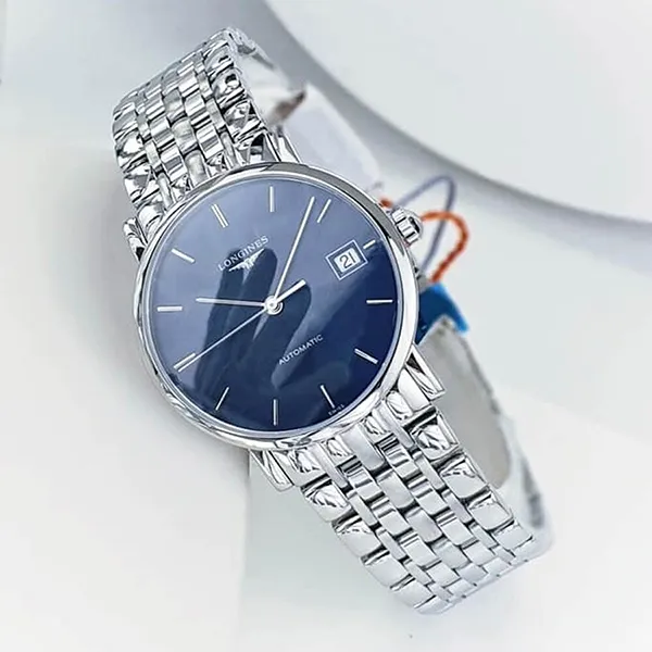 Đồng Hồ Nam Longines Presence L4.809.4.92.6 Màu Xanh Bạc