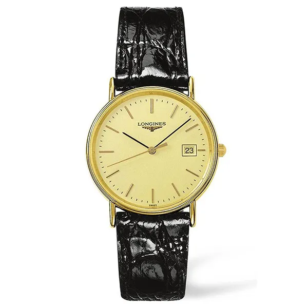 Đồng Hồ Nam Longines Presence L4.819.2.32.2 Màu Vàng Đen - Đồng hồ - Vua Hàng Hiệu