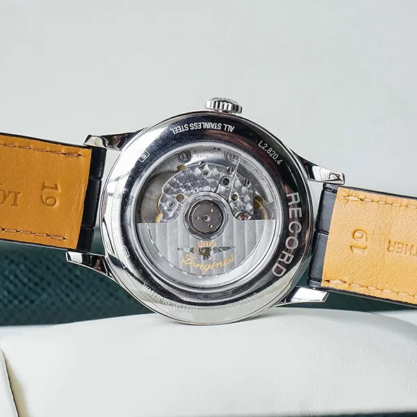 Đồng Hồ Nam Longines Record L2.820.4.57.2 Màu Đen - Đồng hồ - Vua Hàng Hiệu