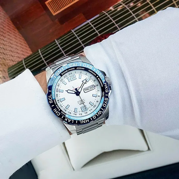 Đồng Hồ Nam Seiko 5 Sport SRP687K1 Màu Bạc Xanh