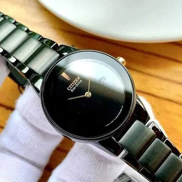 Đồng Hồ Nữ Citizen Axiom Black Dial Ladies Watch GA1055-57F Màu Đen - Đồng hồ - Vua Hàng Hiệu