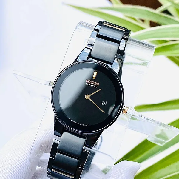 Đồng Hồ Nữ Citizen Axiom Black Dial Ladies Watch GA1055-57F Màu Đen - Đồng hồ - Vua Hàng Hiệu