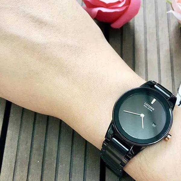Đồng Hồ Nữ Citizen Axiom Black Dial Ladies Watch GA1055-57F Màu Đen - Đồng hồ - Vua Hàng Hiệu