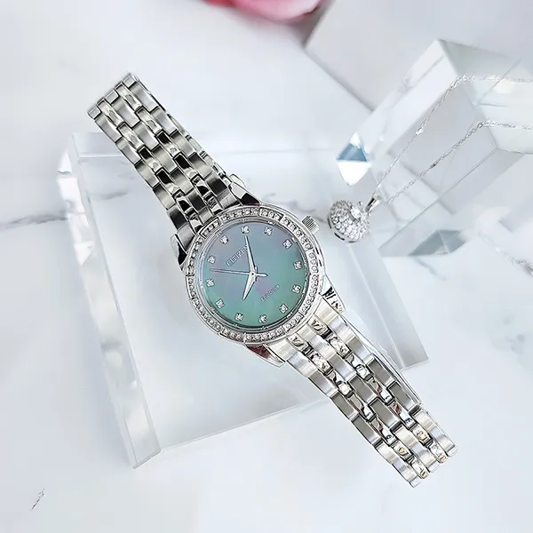 Đồng Hồ Nữ Citizen Axiom Dial Yellow Gold Watch GA1052-55E Màu Bạc - Đồng hồ - Vua Hàng Hiệu