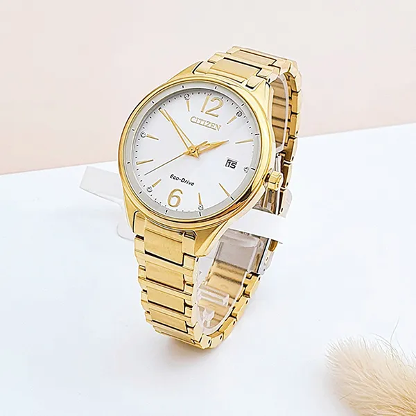 Đồng Hồ Nữ Citizen Eco-Drive FE6102-53A Màu Vàng - Đồng hồ - Vua Hàng Hiệu