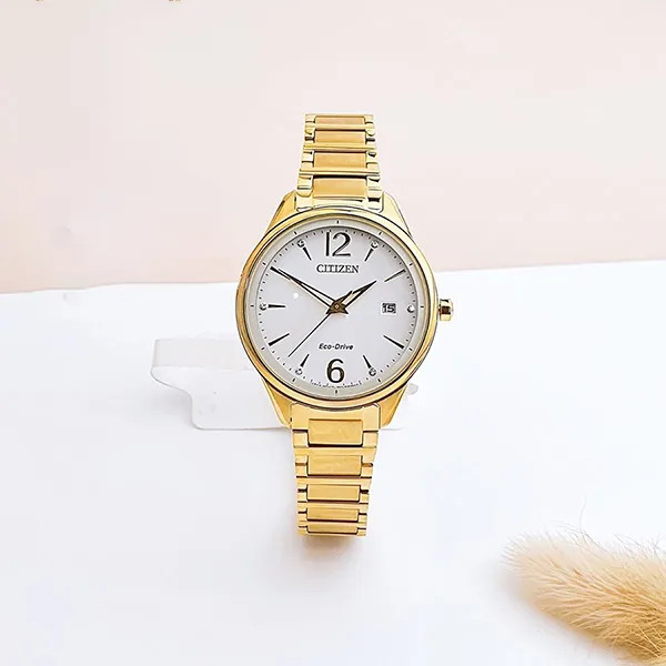 Đồng Hồ Nữ Citizen Eco-Drive FE6102-53A Màu Vàng - Đồng hồ - Vua Hàng Hiệu