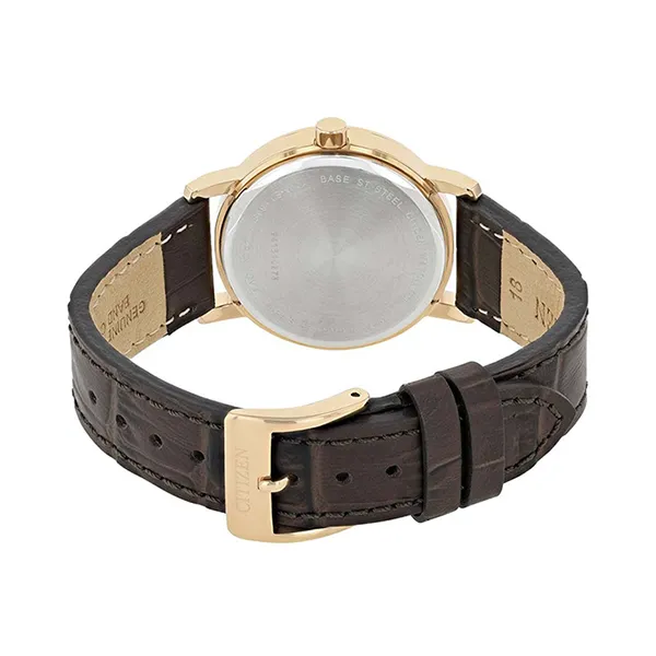 Đồng Hồ Nữ Citizen EQ9063-04D Quartz Màu Nâu Vàng