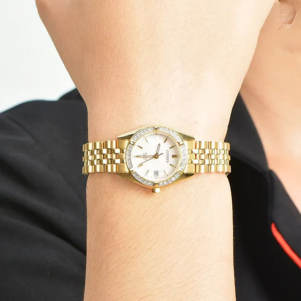 Đồng Hồ Nữ Citizen Quartz Gold Tone Women Watch EU6062-50D Màu Vàng - Đồng hồ - Vua Hàng Hiệu