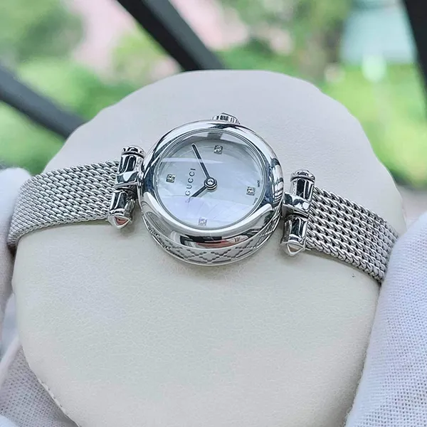 Đồng Hồ Nữ Gucci Diamantissima Small Watch 22mm YA141512 Màu Bạc