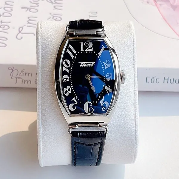 Đồng Hồ Nữ Tissot Heritage Quartz Black Dial T128.509.16.052.00 Màu Đen Bạc L