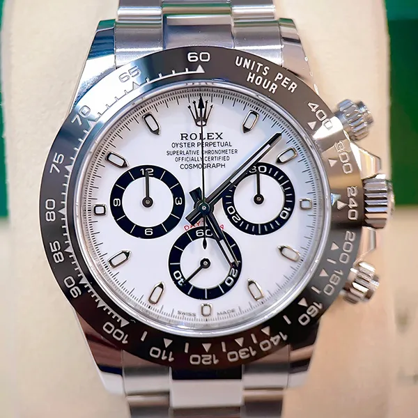 Đồng Hồ Rolex Cosmograph Daytona Steel 116500LN-0001 Màu Bạc Trắng