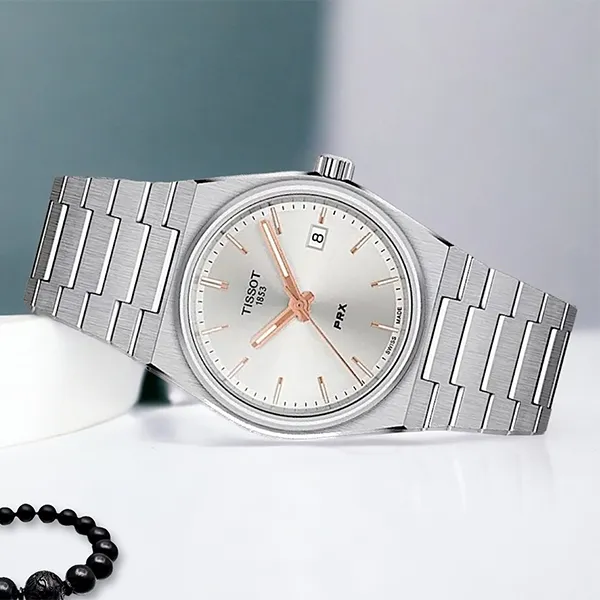 Đồng Hồ Unisex Tissot Quartz Silver Dial T1372101103100 Màu Bạc
