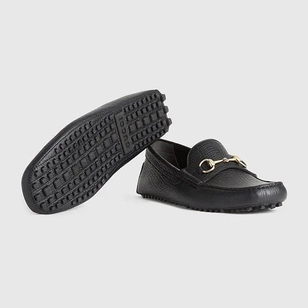 Giày Lười Nam Gucci Horsebit Detail Leather Màu Đen Size 5 - Giày - Vua Hàng Hiệu