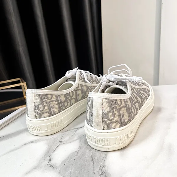 Giày Sneaker Nữ Dior Walk'N'Dior Gray Màu Xám Trắng Size 38 - Giày - Vua Hàng Hiệu