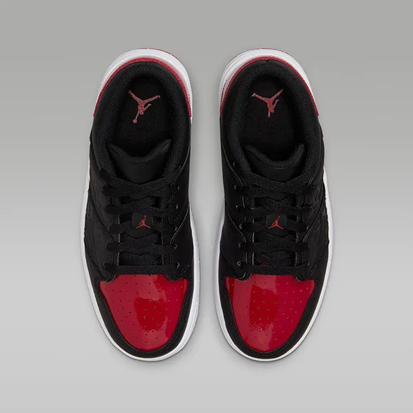 Giày Thể Thao Nam Nike Jordan Nu Retro 1 Low Shoes FB4412-006 Màu Đen Đỏ Size 40