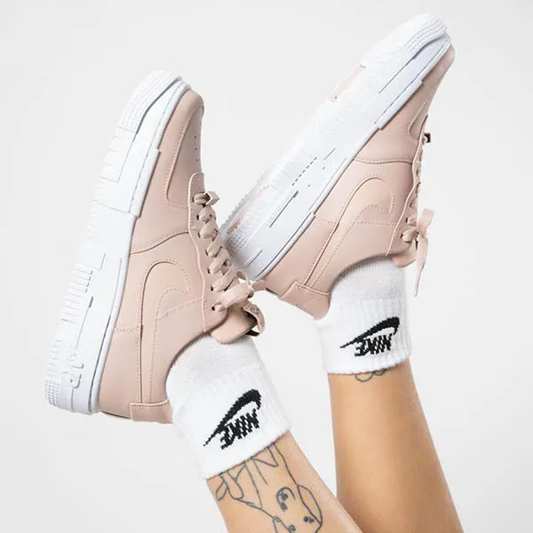 Giày Thể Thao Nike Air Force 1 CK6649-200 Màu Hồng Nhạt Size 36