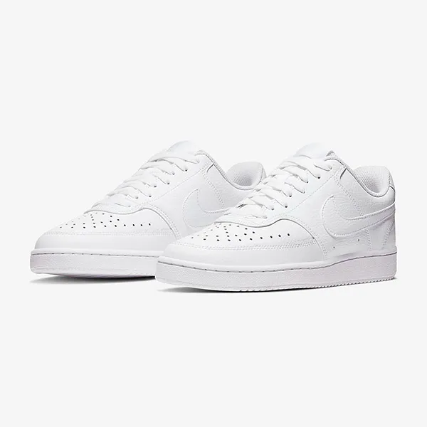 Giày Thể Thao Nike Court Vision Low All White CD5434-100 Màu Trắng Size 39 - Giày - Vua Hàng Hiệu
