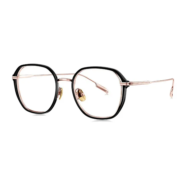 Gọng Kính Unisex Bolon BH6009 B13 Màu Đen - Vàng Hồng