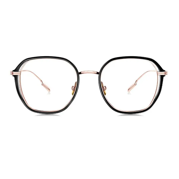 Gọng Kính Unisex Bolon BH6009 B13 Màu Đen - Vàng Hồng