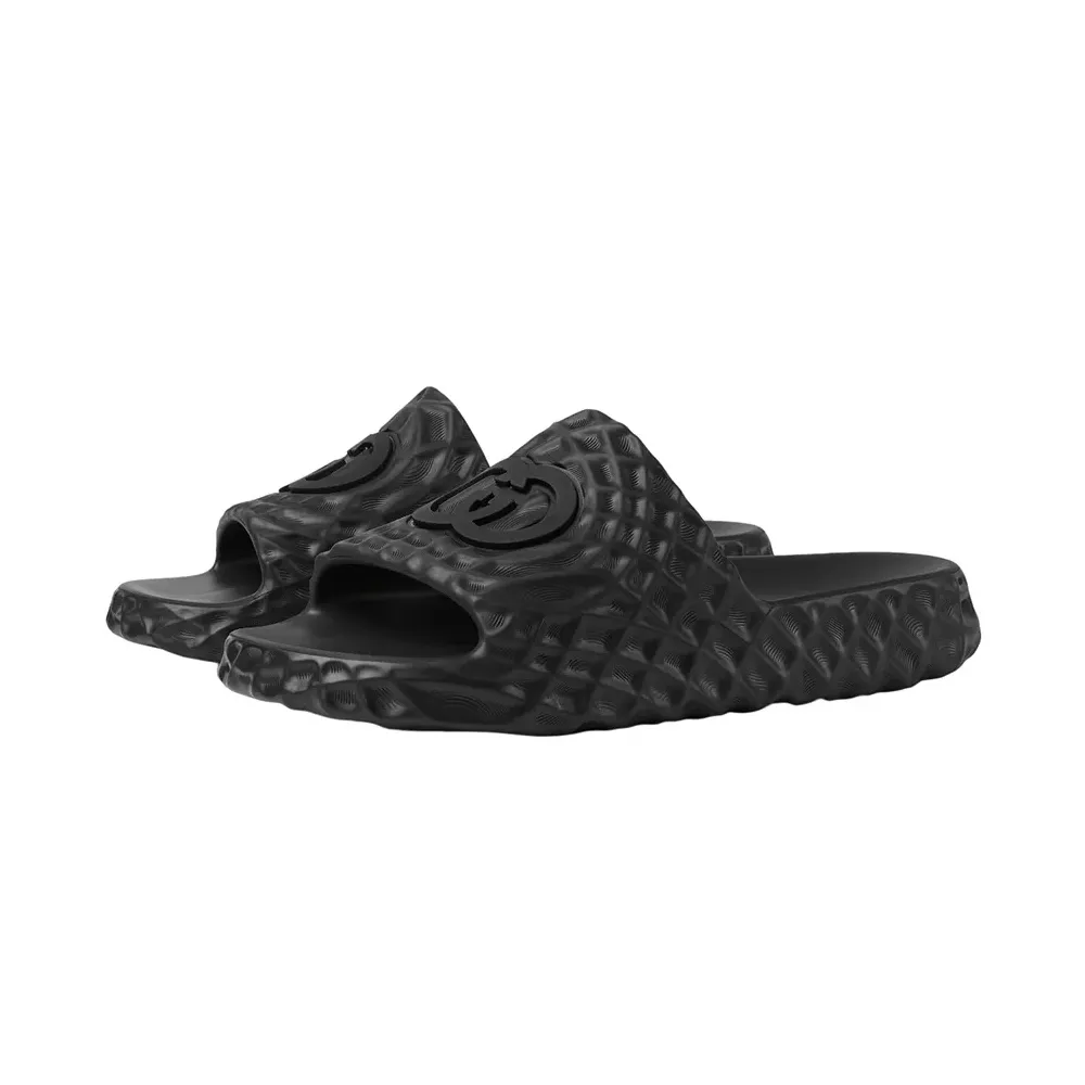 Dép Gucci Slide với Logo Interlocking G
