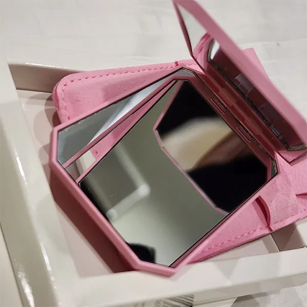 Gương Trang Điểm Nữ Swarovski Pink Mirror Màu Hồng
