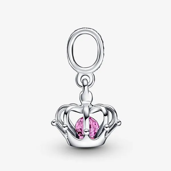 Hạt Vòng Charm Nữ Pandora Lake Baikal Dangle 790231C01 Màu Bạc Hồng - Trang sức - Vua Hàng Hiệu