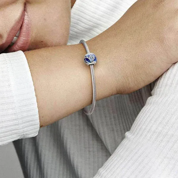 Hạt Vòng Charm Pandora Butterfly Wing 797886ENMX Màu Xanh Blue - Trang sức - Vua Hàng Hiệu