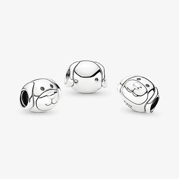 Hạt Vòng Charm Pandora Dog Silver 791707 Màu Bạc