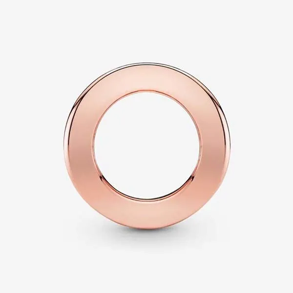 Hạt Vòng Charm Pandora Reflexions Logo Clip Charm In 14k Rose Gold-Plated 787598 Màu Vàng Hồng - Trang sức - Vua Hàng Hiệu