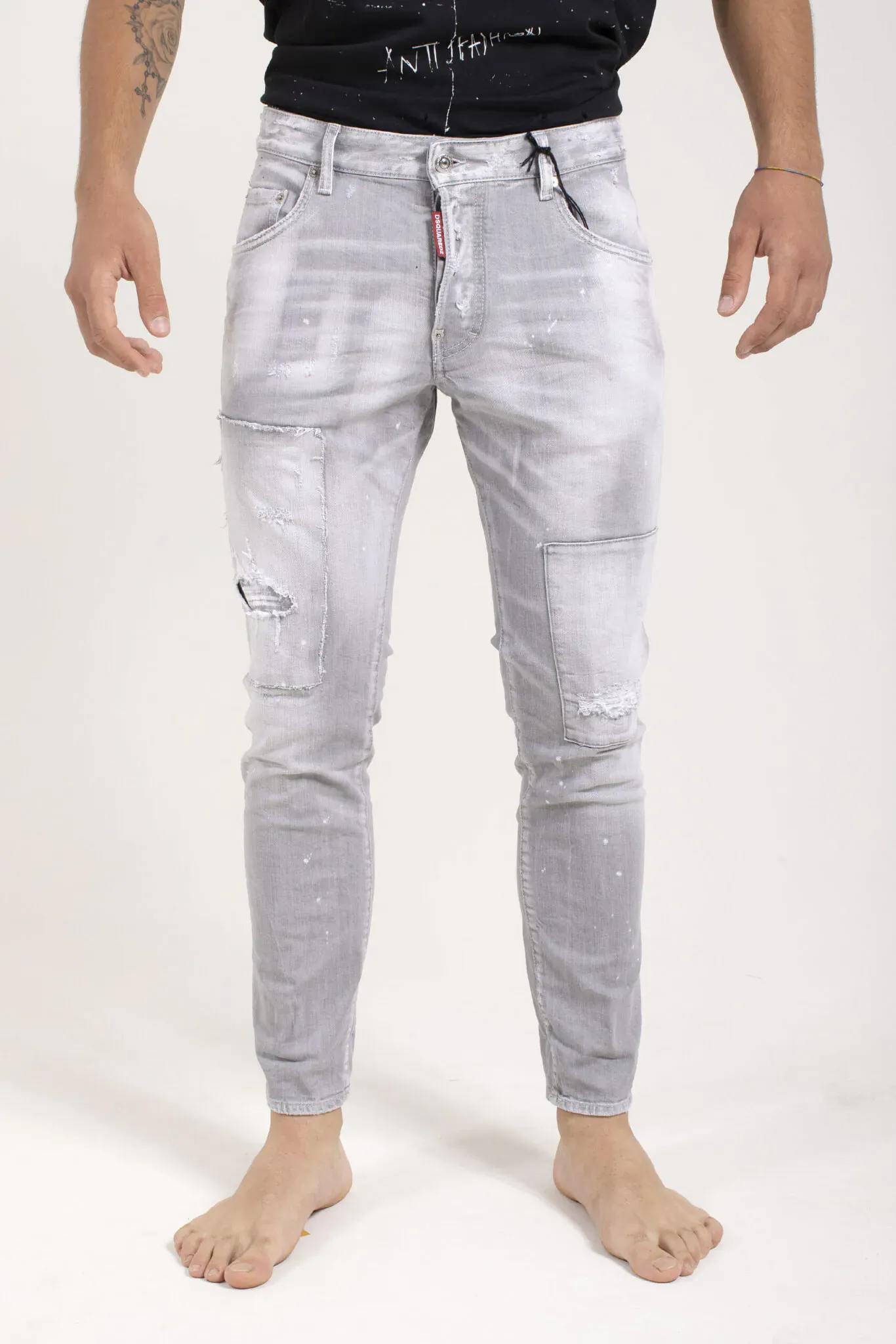 Quần Jeans Dsquared2 Distressed Denim