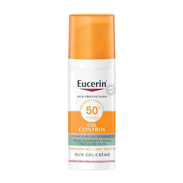 Kem Chống Nắng Eucerin Gel-Creme Oil Control Dry Touch SPF 50+ 50ml - Kem chống nắng - Vua Hàng Hiệu