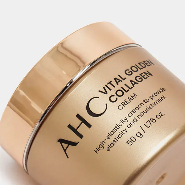 Kem Dưỡng Hỗ Trợ Ngăn Ngừa Lão Hóa Da AHC Vital Golden Collagen Cream 50g