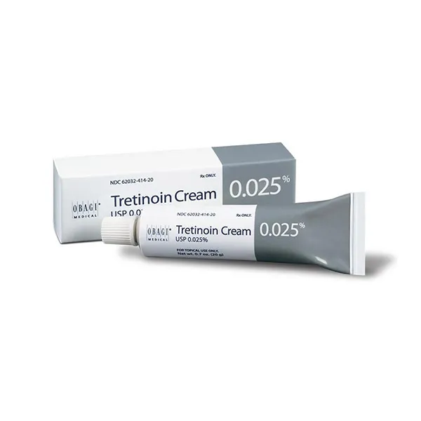 Kem Hỗ Trợ Giảm Mụn, Hỗ Trợ Trẻ Hóa Da Obagi Tre 0.025% 20g