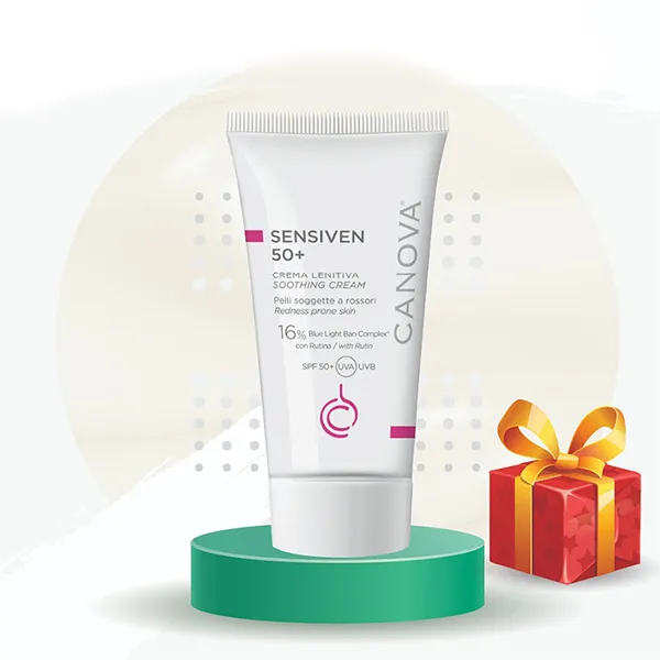 Kem Hỗ Trợ Làm Dịu Da, Dưỡng Ẩm Dành Cho Da Nhạy Cảm Canova Sensiven 50+ Soothing Cream 50ml - Mỹ phẩm - Vua Hàng Hiệu