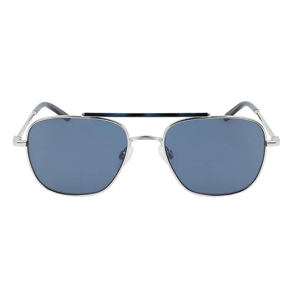 Kính Mát Calvin Klein Navigator Men's Sunglasses CK21104S 045 54 Màu Xanh Lam