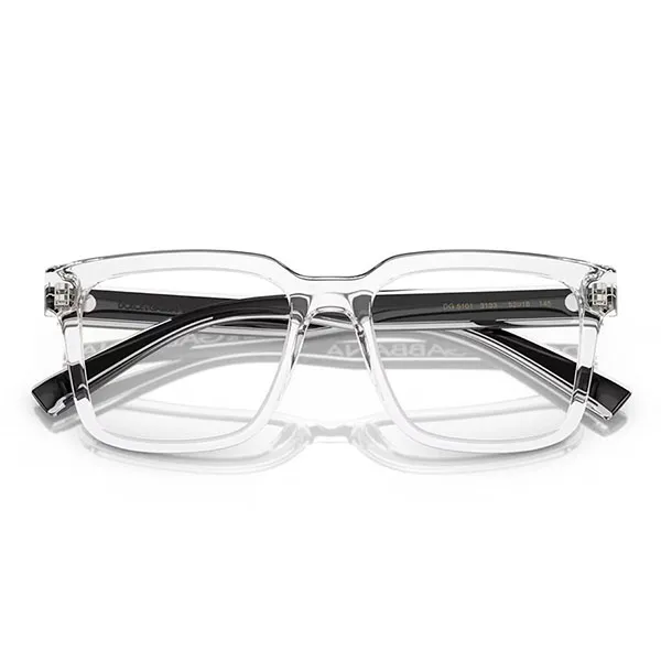 Kính Mắt Cận Dolce & Gabbana D&G Eyeglasses DG5101 3133 50 Màu Trắng Trong/Đen - Kính mắt - Vua Hàng Hiệu