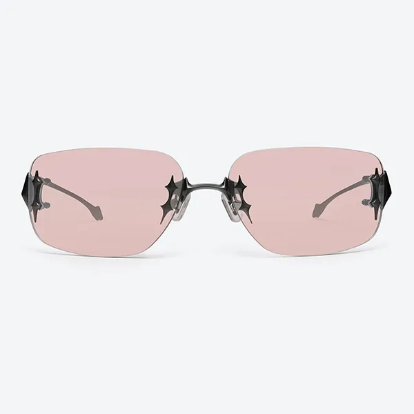 Kính Mát Nữ Gentle Monster TTL 01 Sunglasses Màu Đen Hồng - Kính mắt - Vua Hàng Hiệu