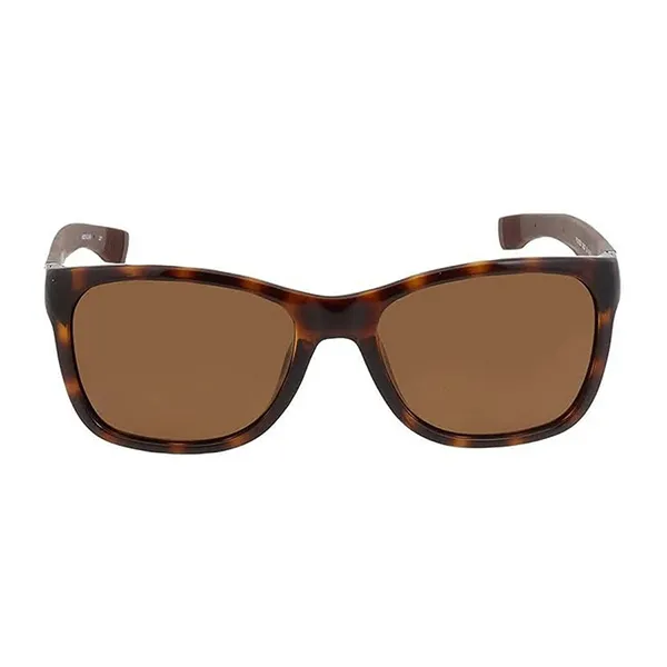 Kính Mát Lacoste Brown Rectangular Sunglasses L662SP 214 54 Màu Nâu