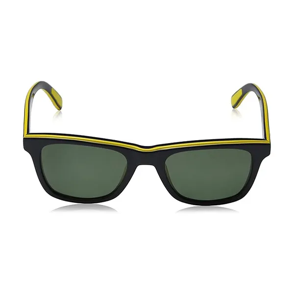 Kính Mát Lacoste Polarized Green Square Sunglasses L781SP 414 52 Màu Xanh Gọng Phối Màu
