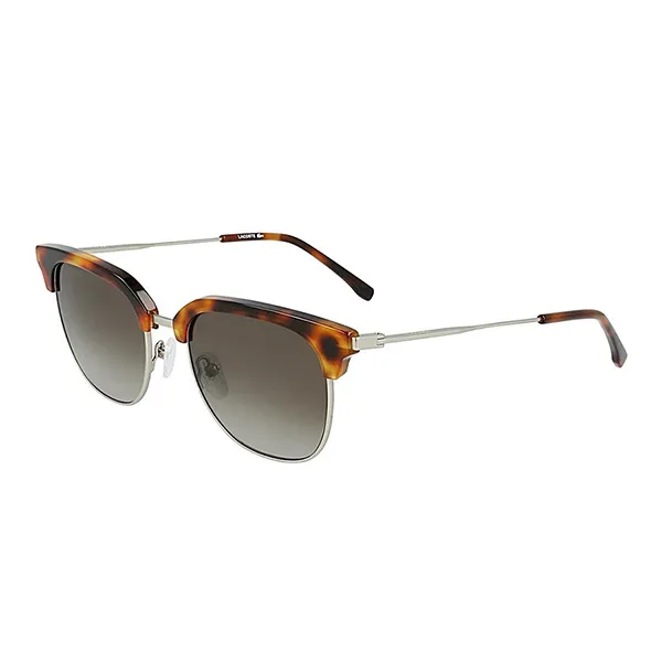 Kính Mát Lacoste Square Sunglasses L240S 718 52 Màu Xám Nâu