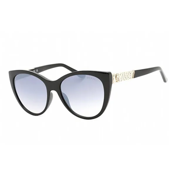 Kính Mát Nam Guess Smoke Gradient Sunglasses GF6069-01B-57 Màu Đen Khói