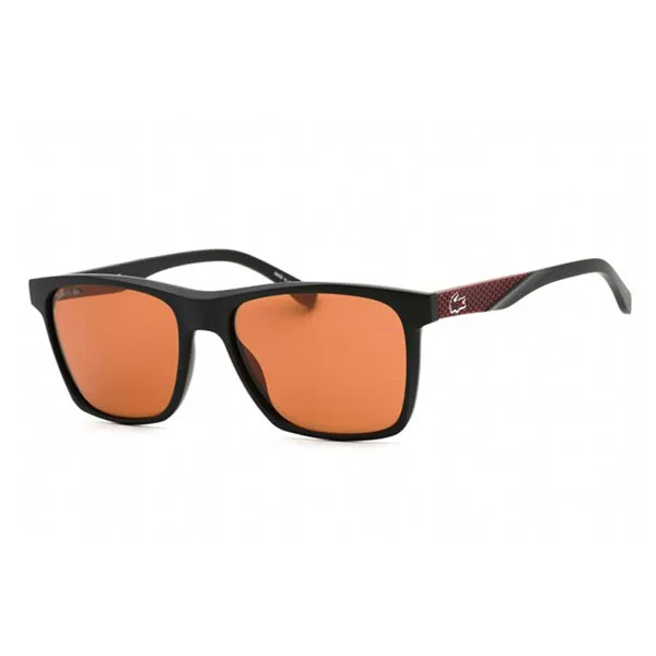 Kính Mát Nam Lacoste Black Frame Brown Lenses 57mm Sunglasses L900S 002 56 Màu Nâu Đen - Kính mắt - Vua Hàng Hiệu