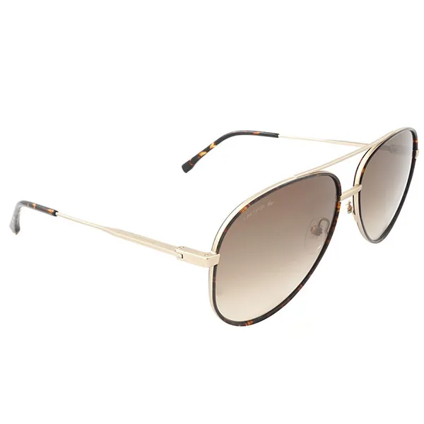 Kính Mát Nam Lacoste Brown Gradient Pilot L247S-710-59 Màu Nâu Vàng